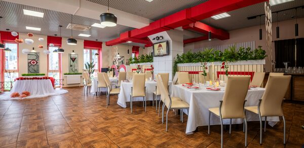 Sea Grill. Банкетный зал с видом на Неву