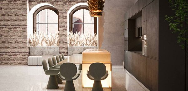 Polygon. Зал Кухня