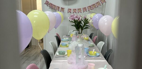 Светлый лофт для детских мероприятий