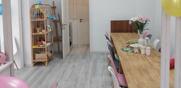 Светлый лофт для детских мероприятий