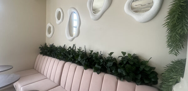 Уютная площадка с атмосферой пляжного отдыха