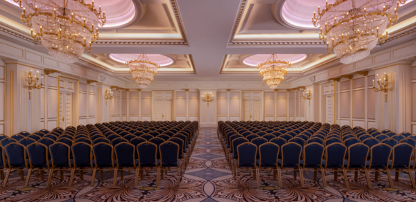 Роскошный зал для масштабных мероприятий