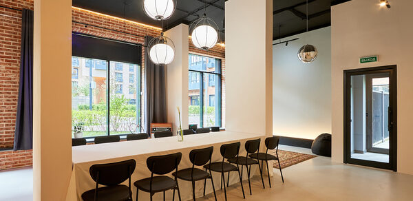 Светлый лофт в стиле минимализм