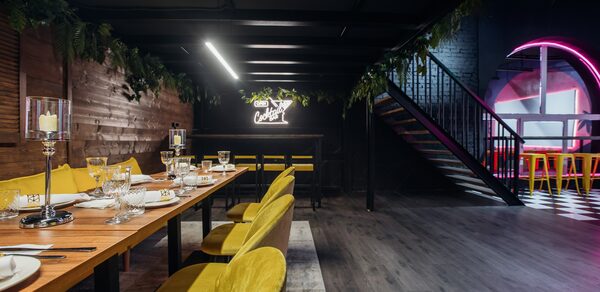 Оушен Драйв. Двухуровневый лофт в стиле диско