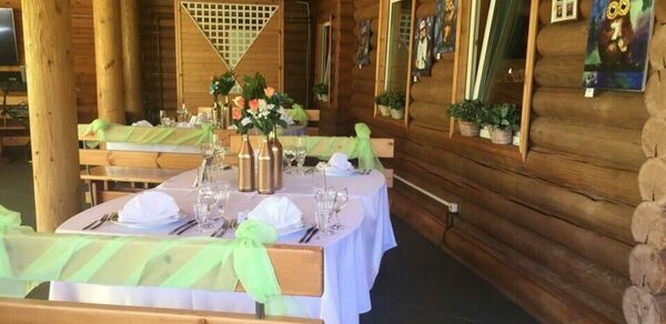Совиньон. Банкетный зал на территории горнолыжного курорта