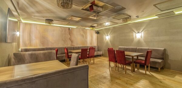 Эйфория. Малый банкетный зал с оригинальным освещением