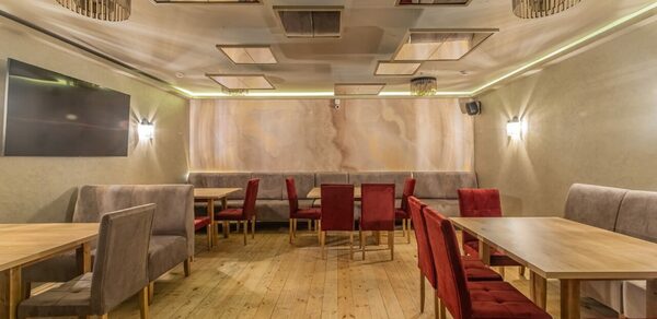 Эйфория. Малый банкетный зал с оригинальным освещением