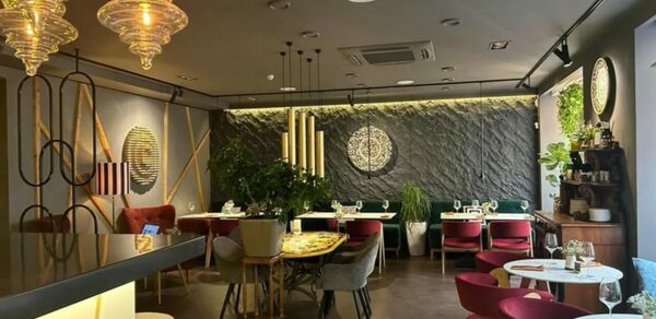 Аmo. Большой банкетный зал в итальянском ресторане