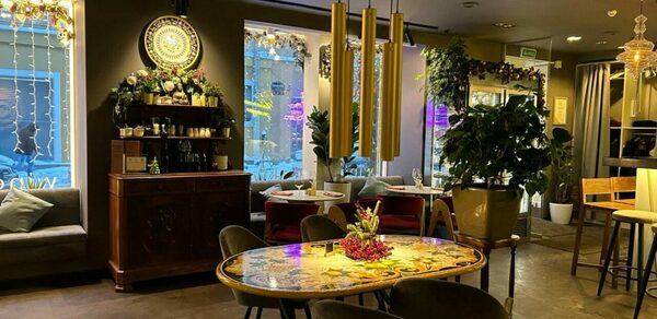 Аmo. Большой банкетный зал в итальянском ресторане