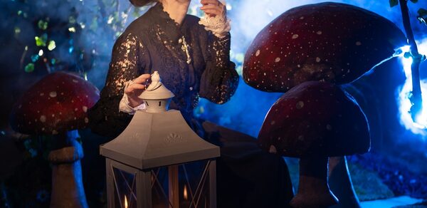 Антуражная площадка в стиле «Таинственный сад» 