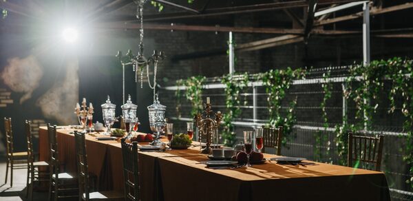 Антуражная площадка в стиле «Таинственный сад» 