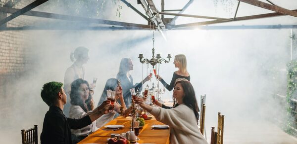 Антуражная площадка в стиле «Таинственный сад» 