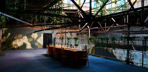 Антуражная площадка в стиле «Таинственный сад» 