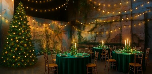 Антуражная площадка в стиле «Таинственный сад» 