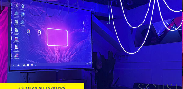 Solist Loft. Стильный неоновый лофт 