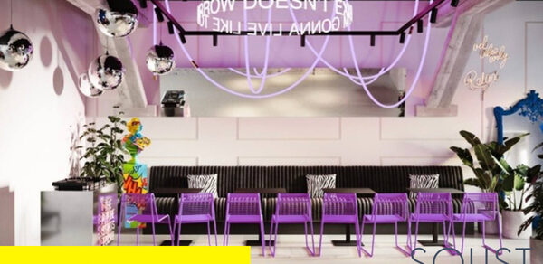 Solist Loft. Стильный неоновый лофт 