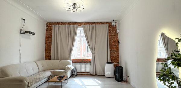 White Loft. Уютный светлый лофт 