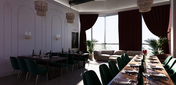 Зал Олд Мани. Лофт в индустриальном стиле