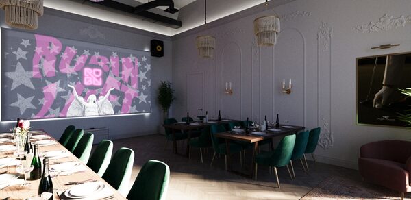 Зал Олд Мани. Лофт в индустриальном стиле