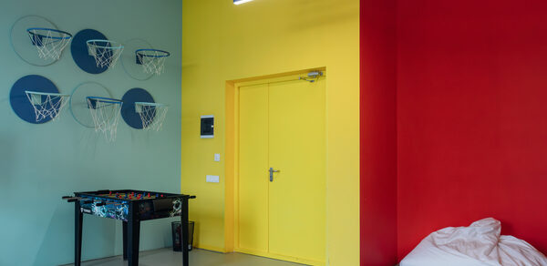 Зал Караоке. Яркое пространство в стиле pop-art