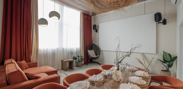 Бохо 2. Стильный и светлый лофт-зал