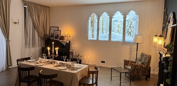 Гостиная на Казанской. Уютное пространство с кухней