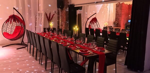 Red Loft. Стильный лофт в красных тонах