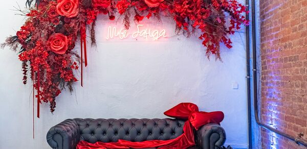 Red Loft. Стильный лофт в красных тонах