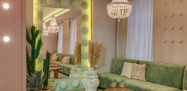 Лофт в спокойных бежевых тонах