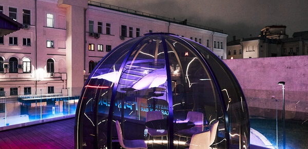 Гримёрка. Купол на крыше