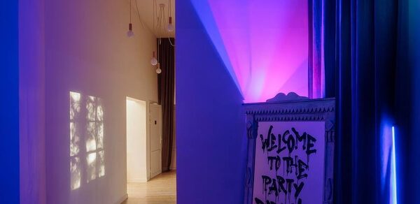 Лофт Сканди. Зал в скандинавском стиле