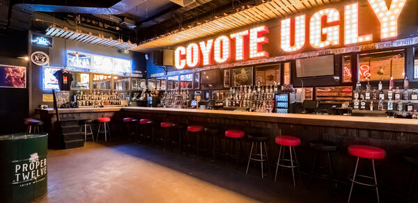Coyote Ugly Bar(Бар Уродливый койот). Аутентичный бар