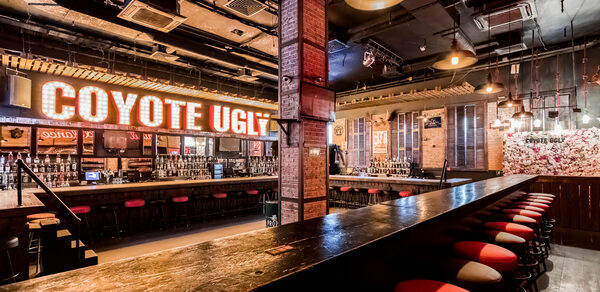Coyote Ugly Bar(Бар Уродливый койот). Аутентичный бар