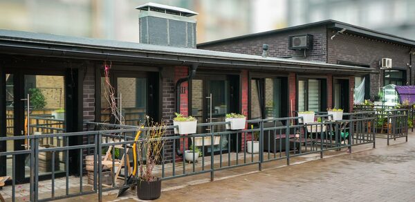 Лофт с террасой около метро