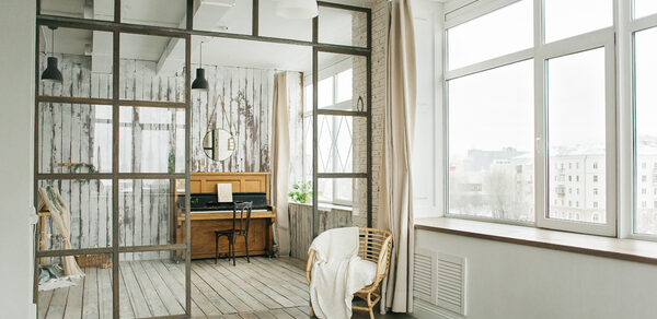 Светлый лофт в Екатеринбурге 