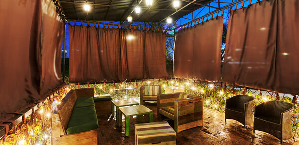 Стильный лофт с верандой