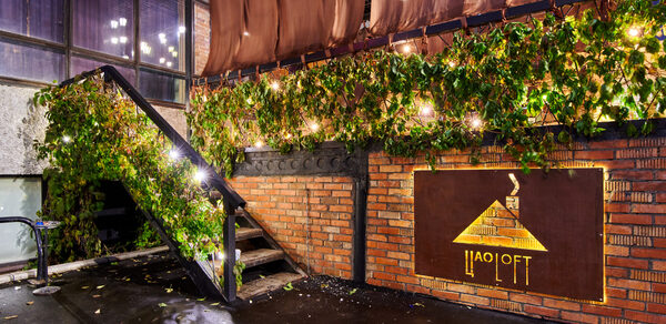 Стильный лофт с верандой