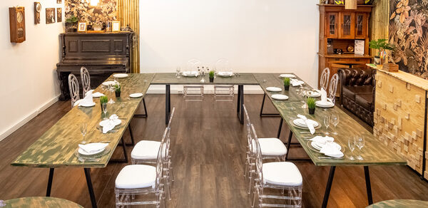 Лофт для вечеринок с коктейльным баром 