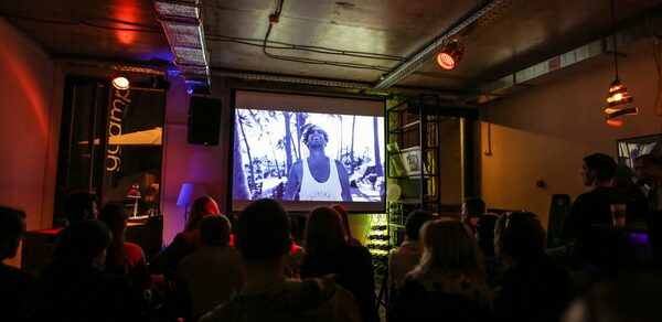 Loft with a small veranda on the Yauza