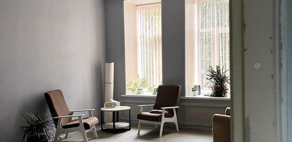 Зал с авторским дизайном