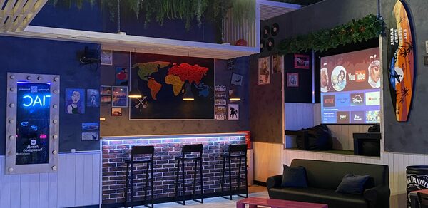 Уютный лофт в строгих тонах