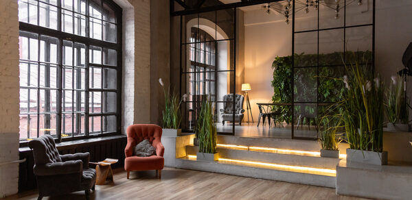 Pavilion. Зал Industry Hall в современном стиле