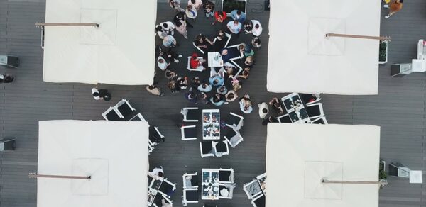 Крыша с шатром для мероприятий любого формата