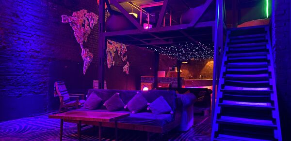 Лофт с верандой и мангалом