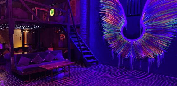 Лофт с верандой и мангалом