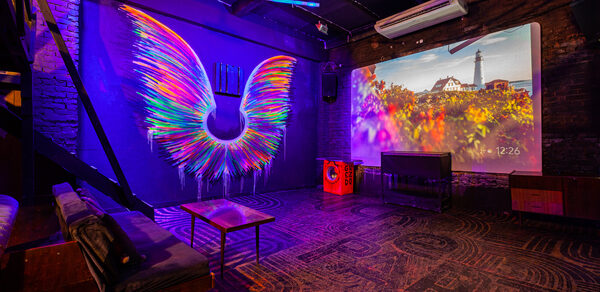 Лофт с верандой и мангалом