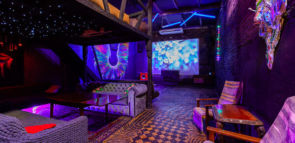 Лофт с верандой и мангалом