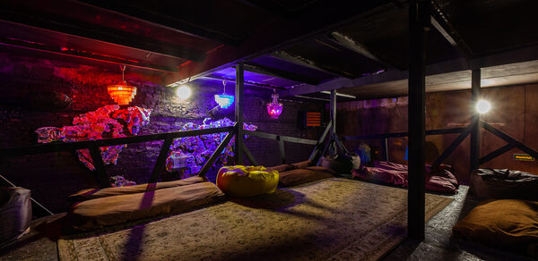 Лофт с верандой и мангалом