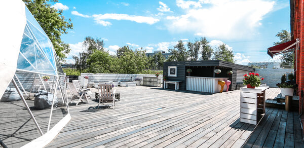 AG Loft (АГ Лофт). Крыша с шатром