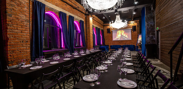 Двухуровневый лофт в арт-пространстве